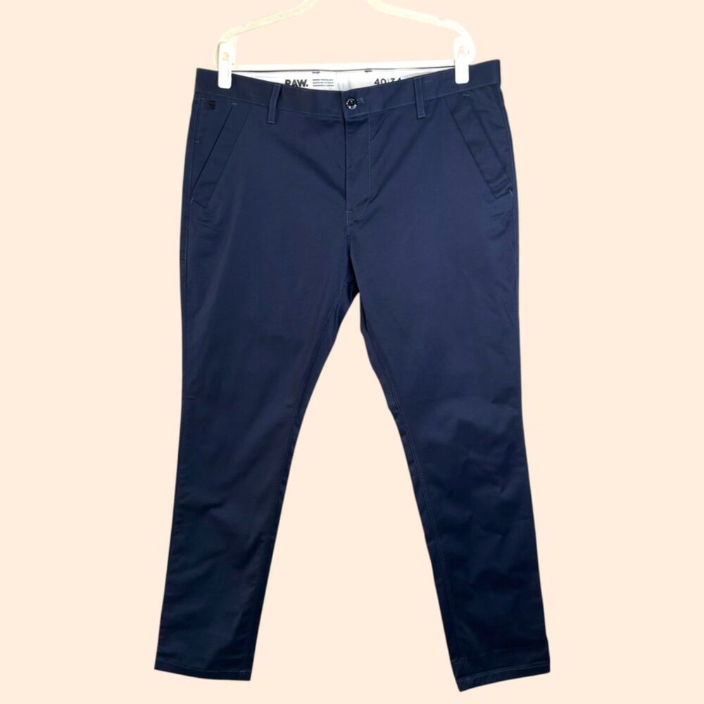 G-Star Raw Bronson Slim Chino Pants Navy